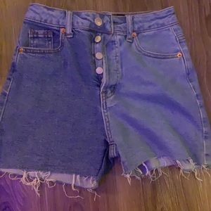 Jean shorts. Super cute. Never worn. Just don’t have the tag.